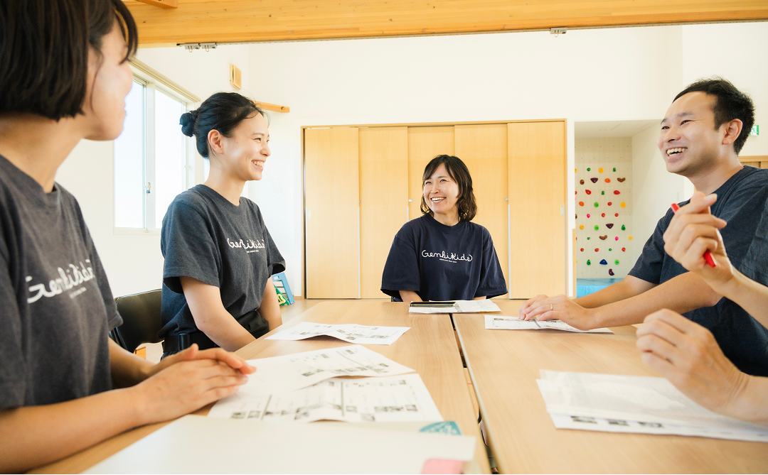 保育部と児童発達支援部で学び合う研修