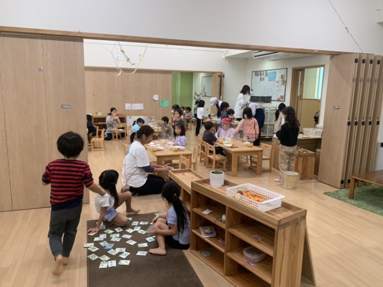 給食の食べるタイミング